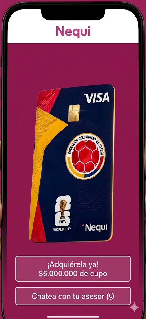 Tarjeta Nequi